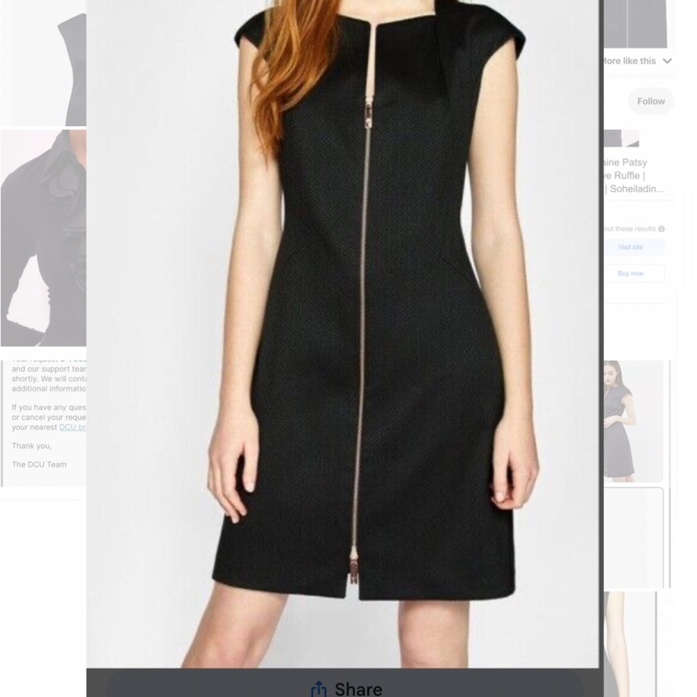 Ted Baker Polyester Solid Dresses - image 2